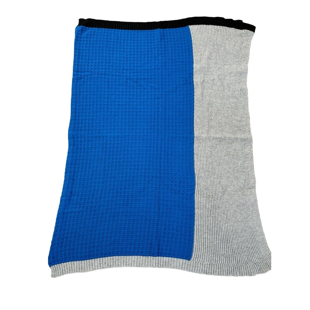 Lego X Target Collection Throw Blanket Color Blue Black Gray FLAW